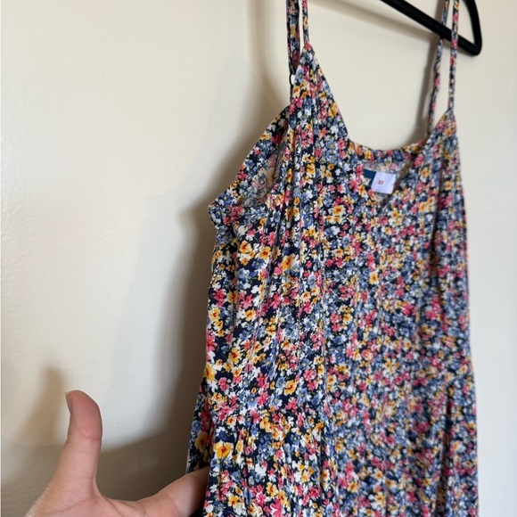 Old Navy Floral Print Adjustable Strap Cami Tiered Dress in Size 2X - Picture 5 of 10